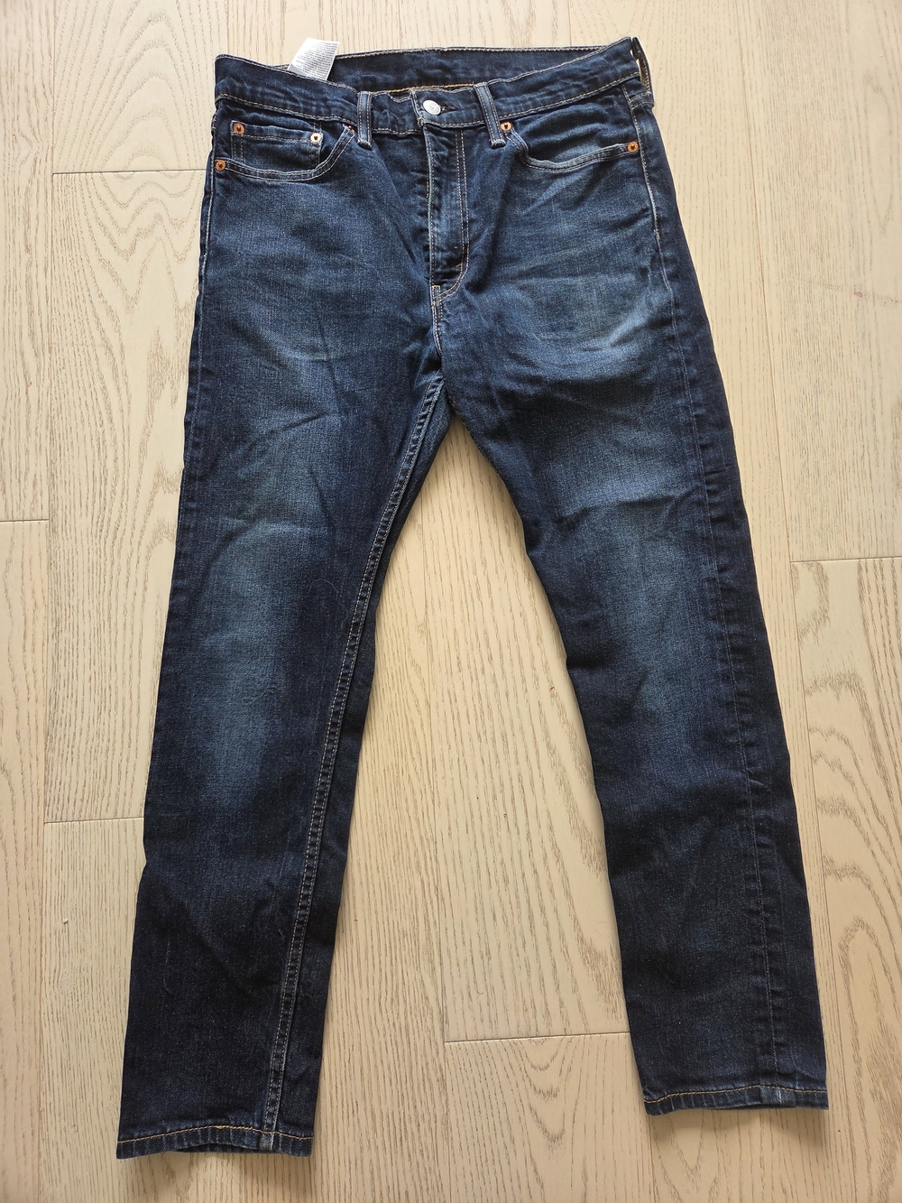 Levi's Slim Straight Dark Blue Denim Jeans